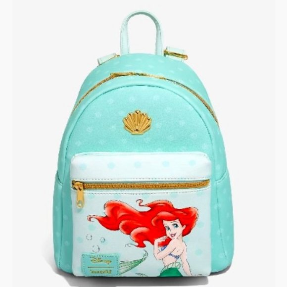 Loungefly Handbags - Loungefly Disney The Little Mermaid Ariel & Shells Mini Backpack